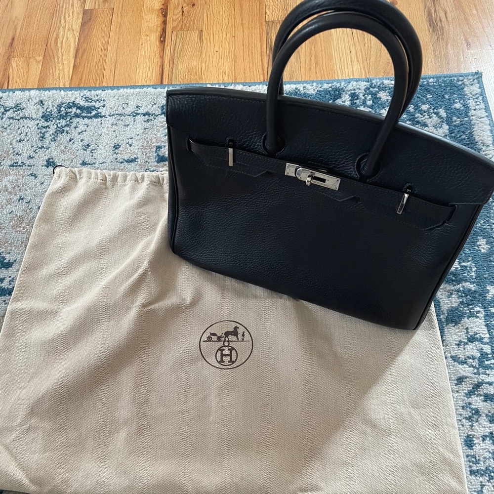Hermès Birkin + authentic Plisse Scarf HER 229636